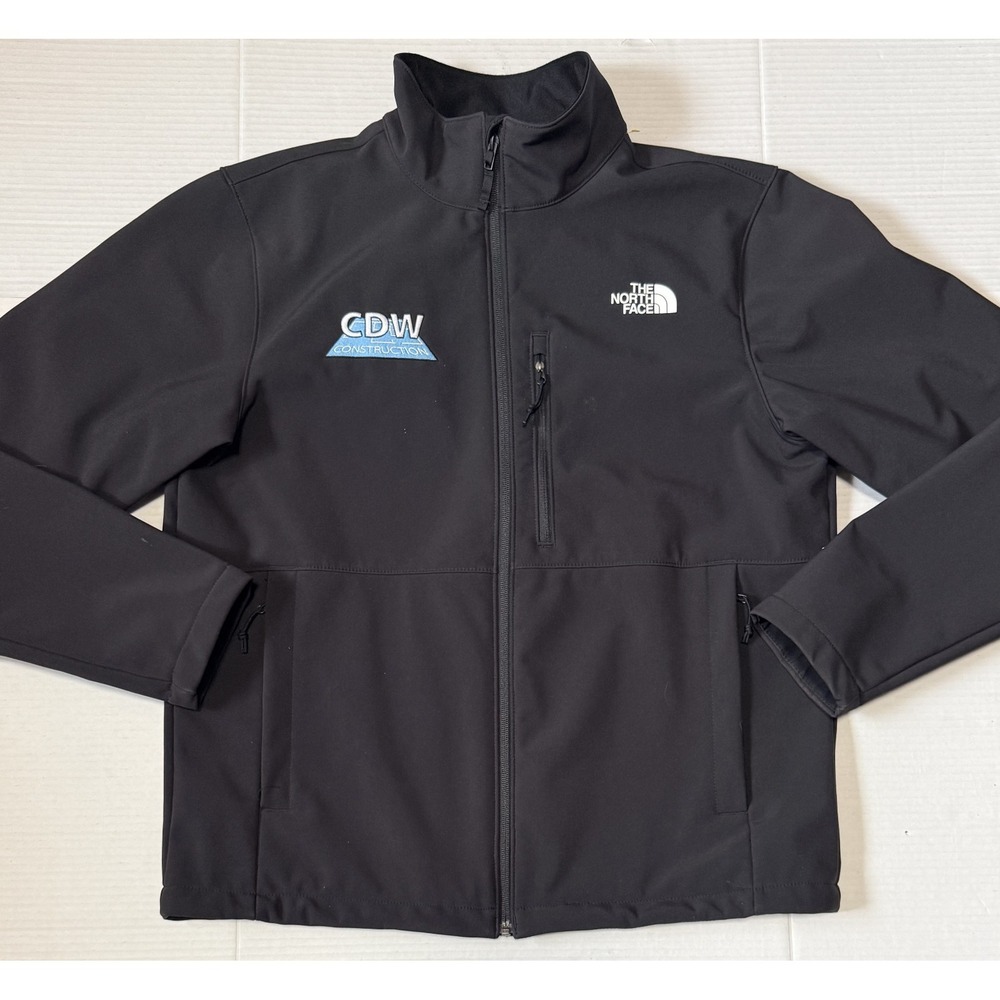 THE NORTH FACE WindWall - Men's Black SoftShell Windbreaker Jacket - Large